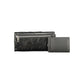 Black Polyurethane Women's Wallet