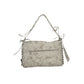 Gray Polyethylene Handbag