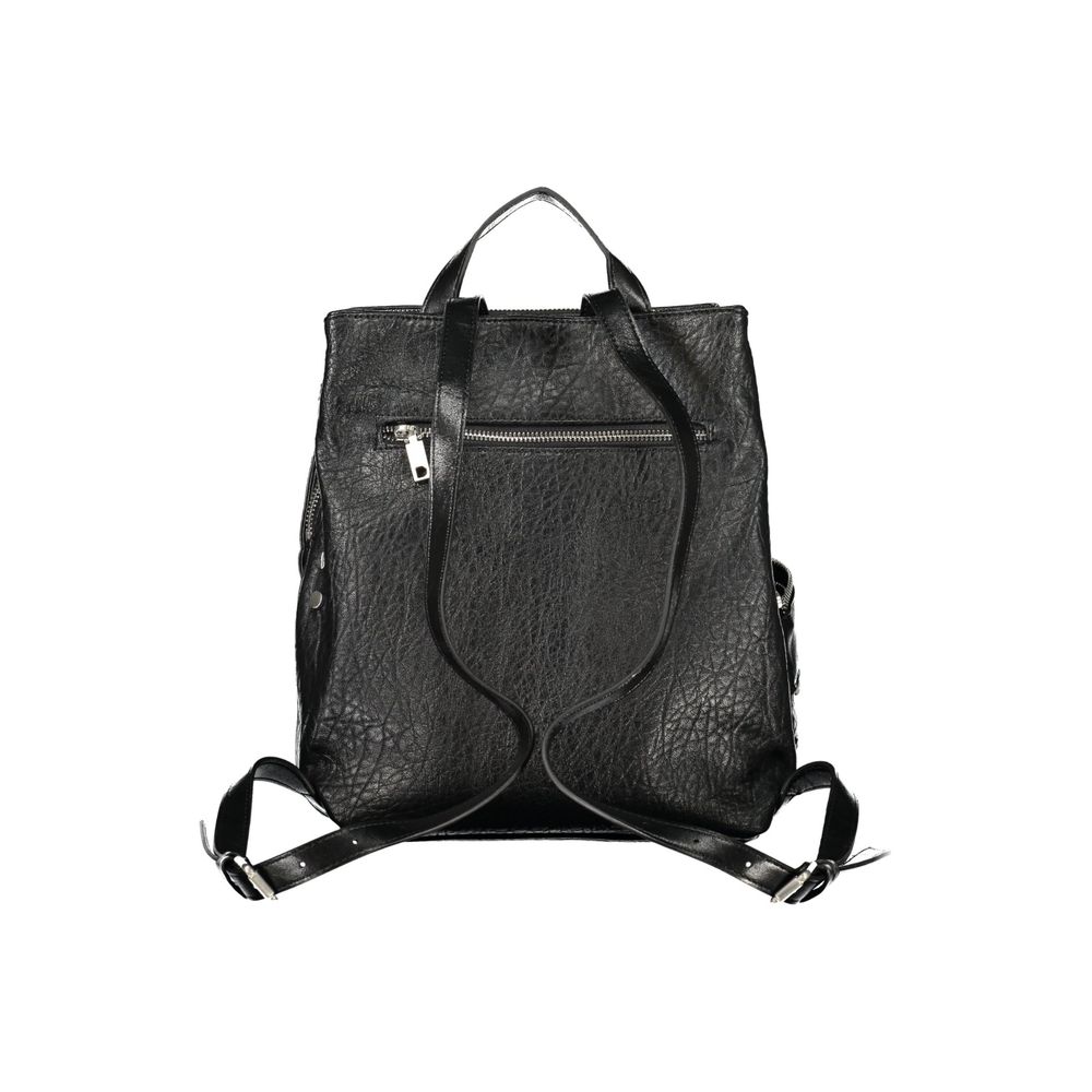 Black Polyethylene Backpack