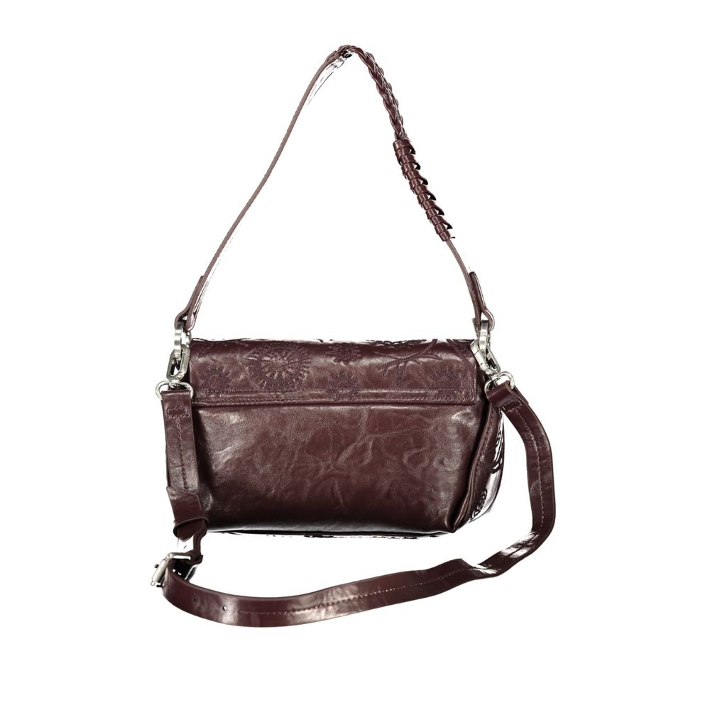 Brown Polyethylene Handbag