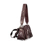 Brown Polyethylene Handbag