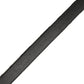 Black Ivory Silver Tone Metal Buckle Belt