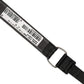 Men Black Nylon Webbing Plastic Buckle Belt