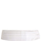White Men Wide Waist Belt Cotton Cummerbund