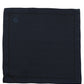 Dark Blue Silk Pocket Square Foulard Scarf