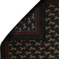 Black Horse Silk Pocket Square Foulard Scarf
