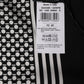Black White Geometric Silk Neck Shawl Scarf