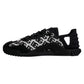 Black Logo Lace Up Low Top NS1 Sneakers Shoes