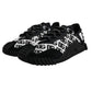 Black Logo Lace Up Low Top NS1 Sneakers Shoes