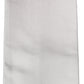 Light Gray Satin Silk Fringed Lace Stole Scarf