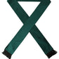 Men Green Satin Silk Fringed Lace Stole