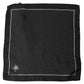 Black Polka Dot Pocket Square Foulard Scarf
