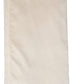 Men Cream Satin Silk Fringed Neck Shawl Scarf