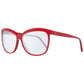 Red Plastic Sunglasses