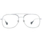 Silver Metal Sunglasses