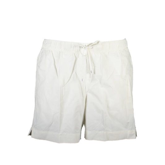 White Nylon Men's Swimwear