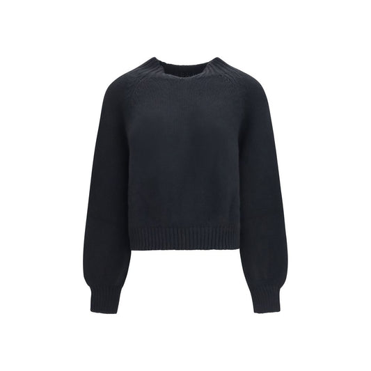 Black Cashmere Sweatshirt