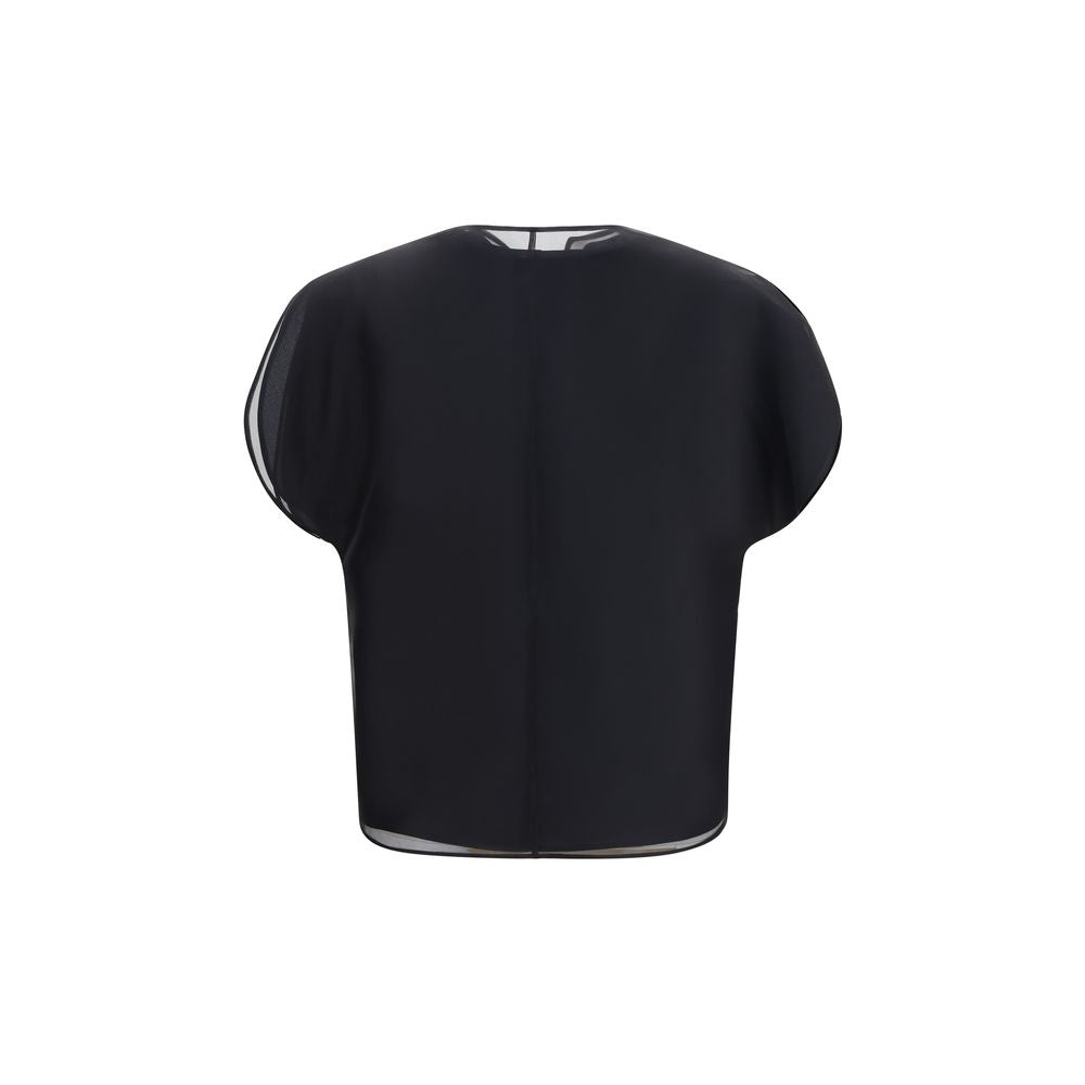 Black Silk Shirt