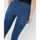 Light Blue Cotton Skinny Jeans