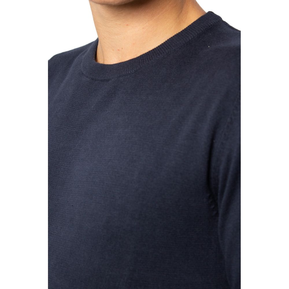 Blue Cotton Sweatshirt