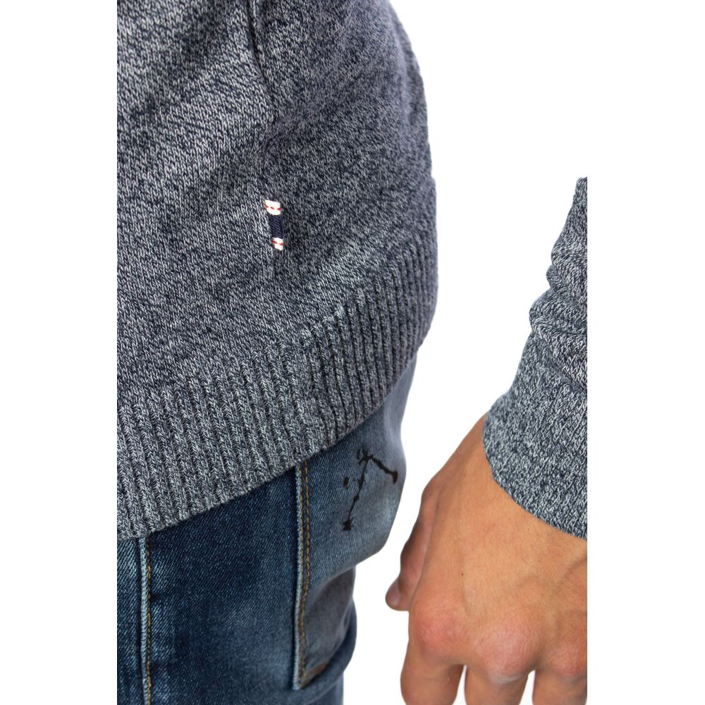 Blue Cotton Sweatshirt