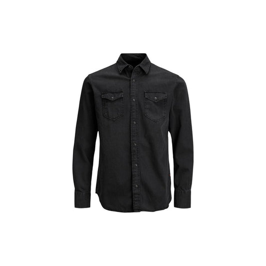Black Denim Shirt