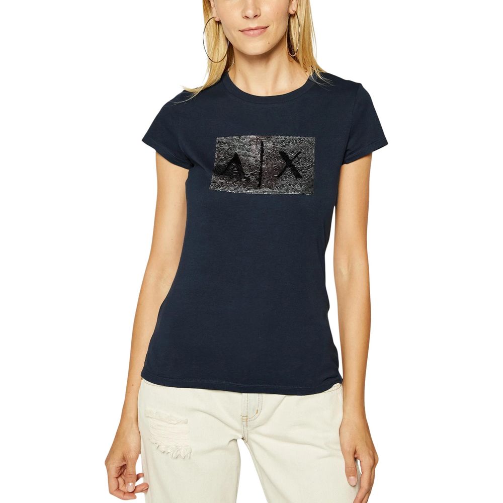 Blue Cotton T-Shirt