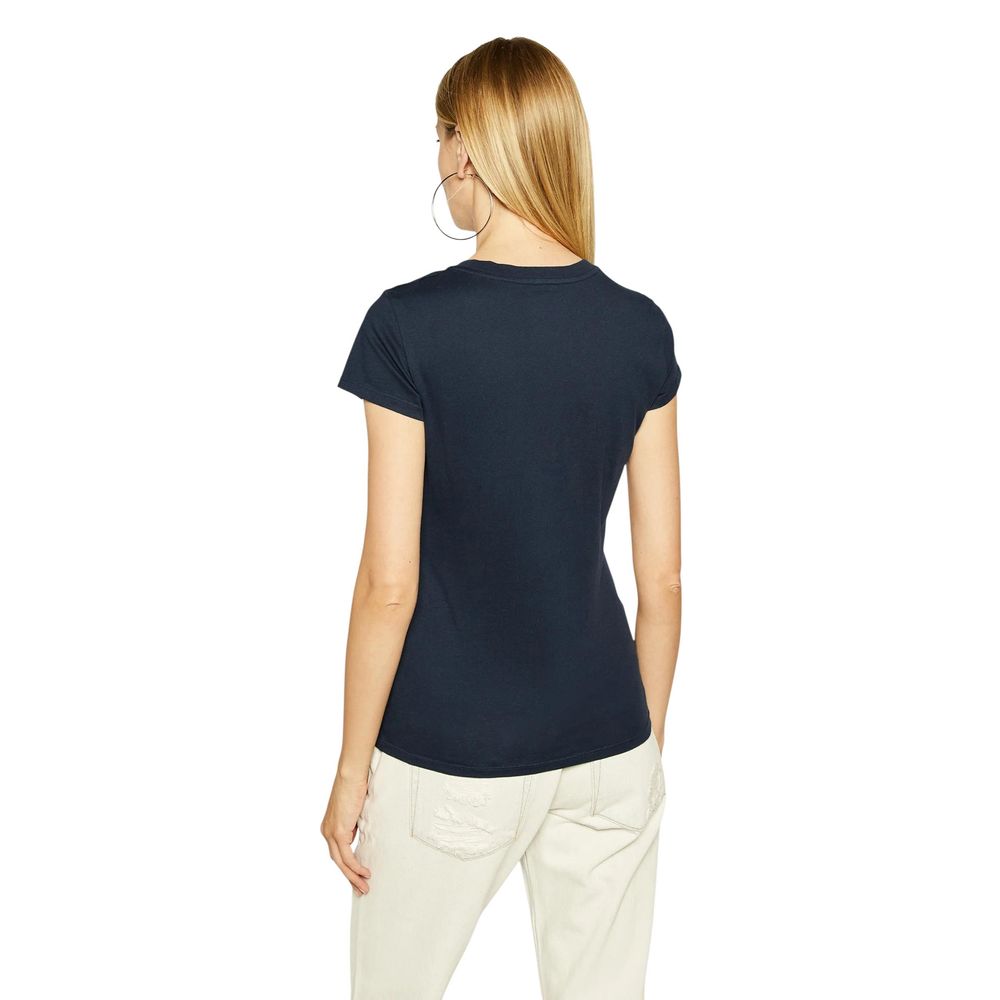 Blue Cotton T-Shirt