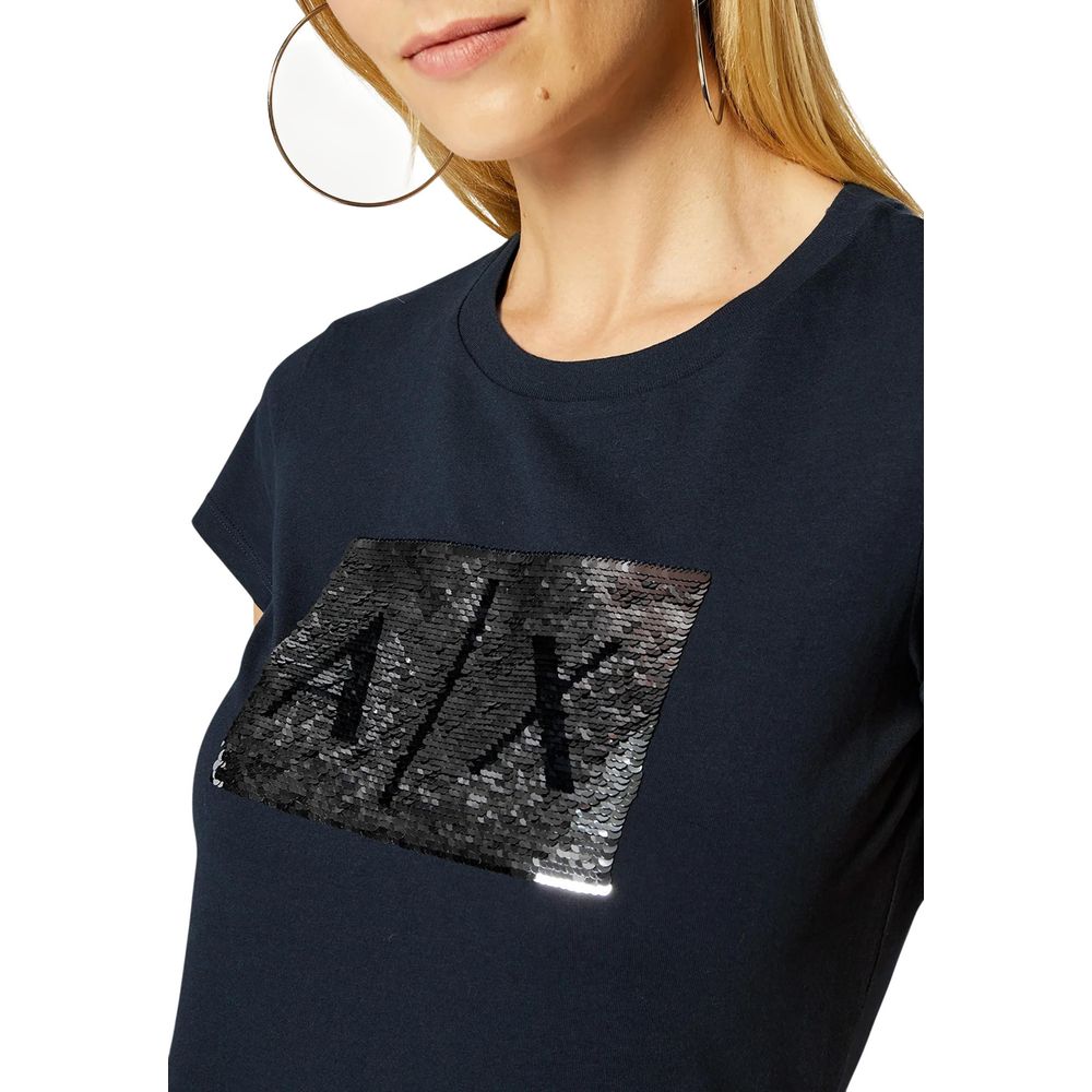 Blue Cotton T-Shirt