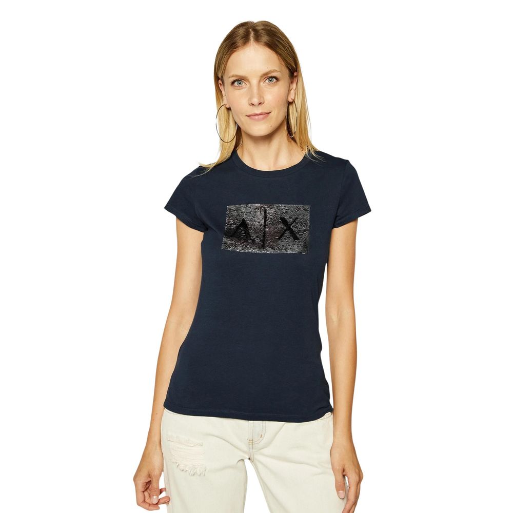 Blue Cotton T-Shirt