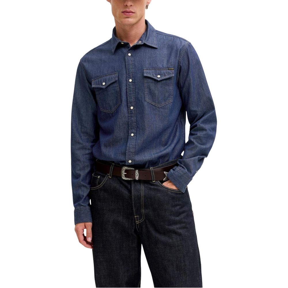 Blue Denim Shirt