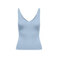 Blue Viscose Tank Tops