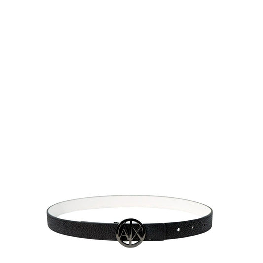 Black Polyester Thin Belt