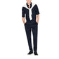 Blue Cotton Dress Shirt