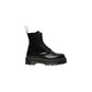Black Leather Ankle Boots