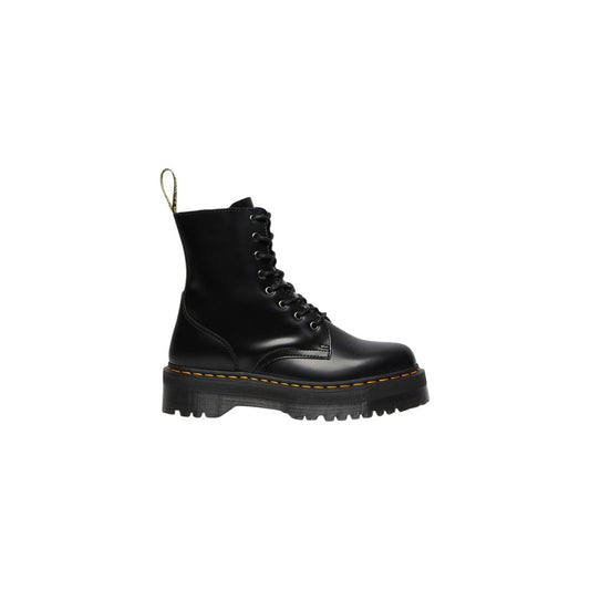 Black Leather Ankle Boots