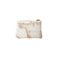 White Polyethylene Clutch Bag