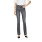 Gray Cotton Skinny Jeans