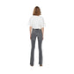 Gray Cotton Skinny Jeans