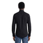 Black Cotton Dress Shirt