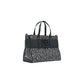 Black Cotton Handbag