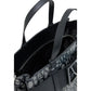Black Cotton Handbag