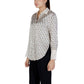 Beige Polyester Blouse