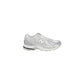 Silver Fabric Athletic Sneakers