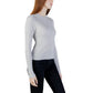 Silver Viscose Sweatshirt