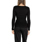 Black Viscose Sweatshirt