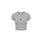 Gray Cotton T-Shirt