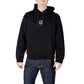 Black Cotton Hoodie