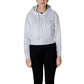 White Cotton Hoodie