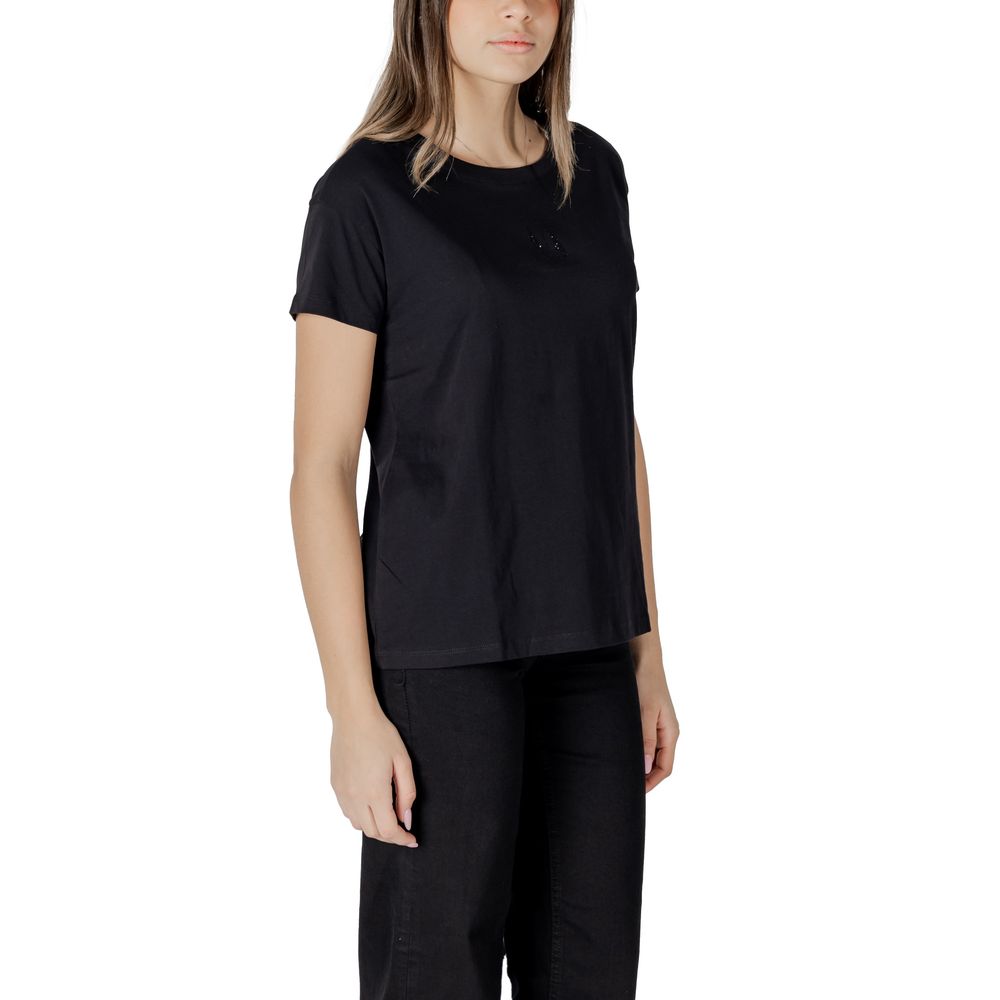 Black Cotton T-Shirt